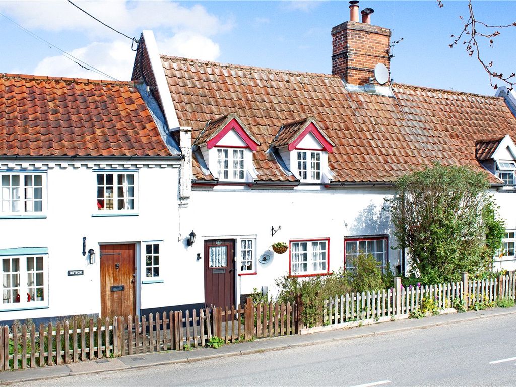 2 bed terraced house for sale in The Street, Holton, Halesworth IP19