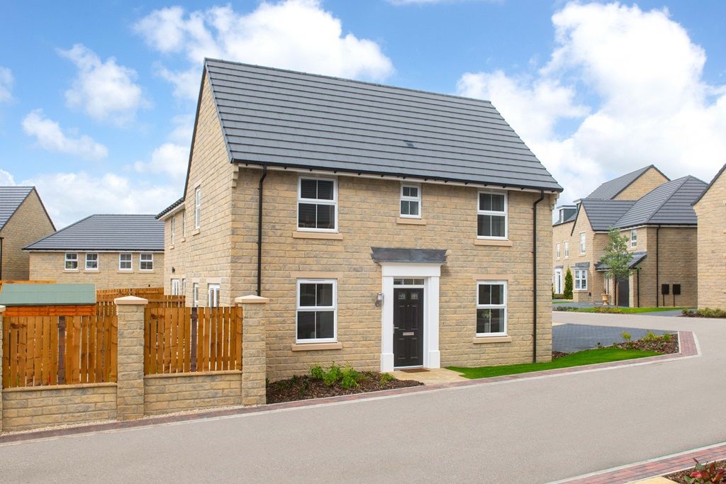 New home, 3 bed end terrace house for sale in "Hadley" at Scotgate Road, Honley, Holmfirth HD9