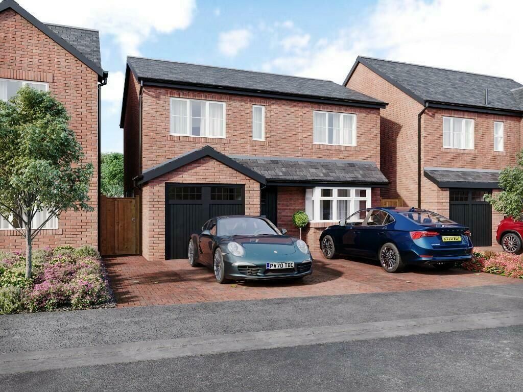 New home, 4 bed detached house for sale in Meadowbrook Rise, Blackburn
