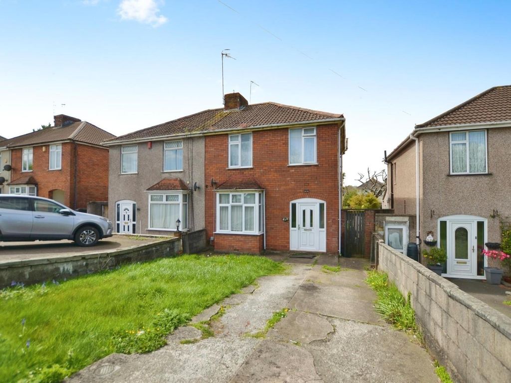 3 bed semi-detached house for sale in Wells Road, Whitchurch, Bristol ...