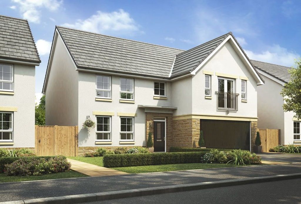New home, 4 bed detached house for sale in "Colville" at Ayton Park