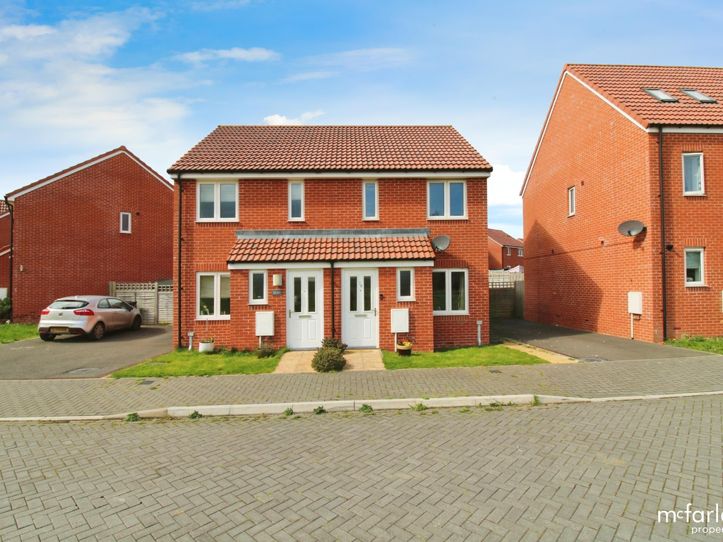 2 bed semidetached house for sale in Brickworth Place, Coate, Swindon