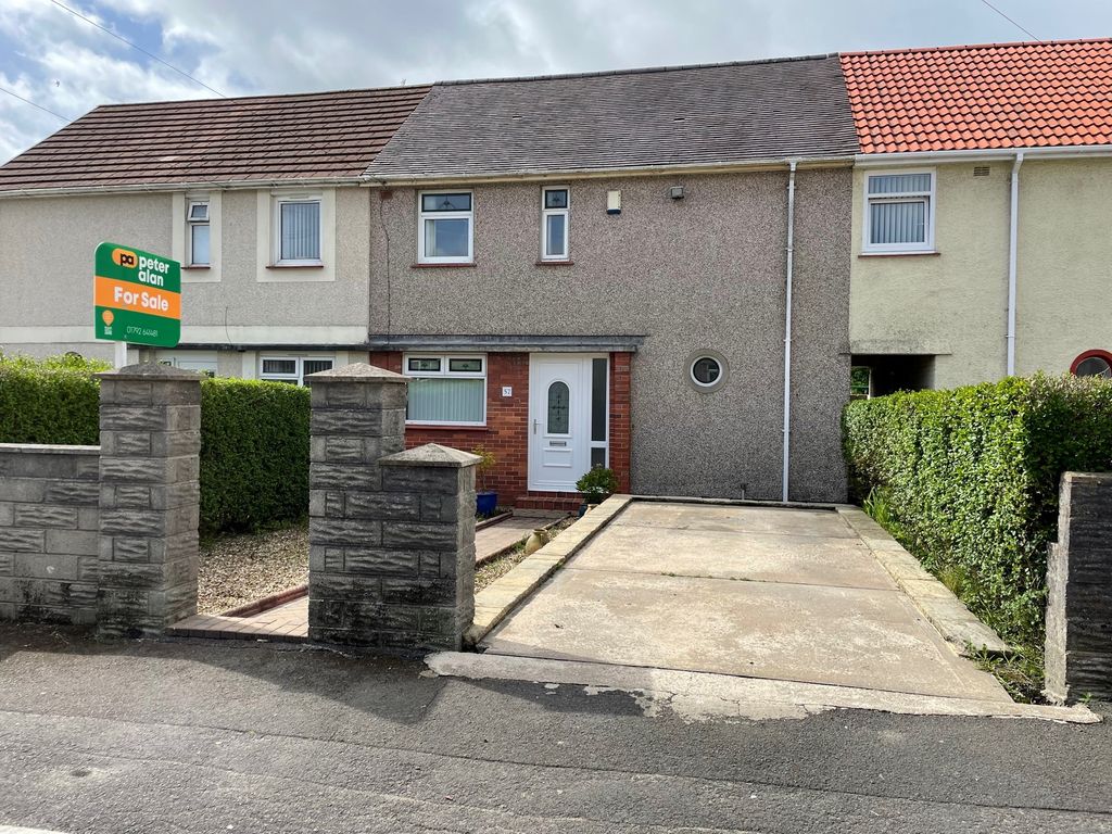 2 bed terraced house for sale in Eiddwen Road, Penlan, Swansea SA5 Zoopla