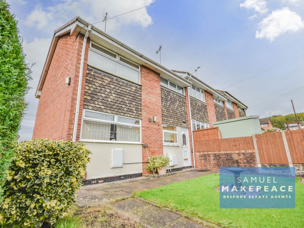 3 bed semidetached house for sale in Wellington Road, Kidsgrove, StokeOnTrent ST7, £130,000