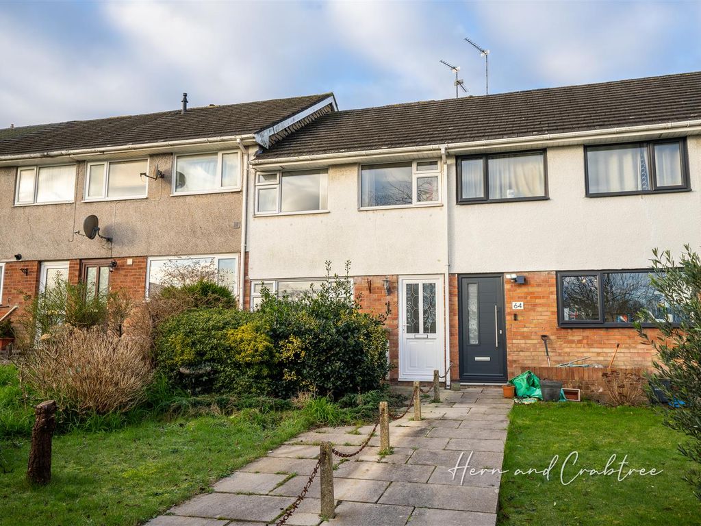 3 bed terraced house for sale in Uplands Crescent, Llandough, Penarth