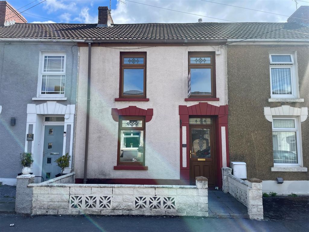 3 bed terraced house for sale in Station Road, Llangennech, Llanelli SA14, £140,000 Zoopla
