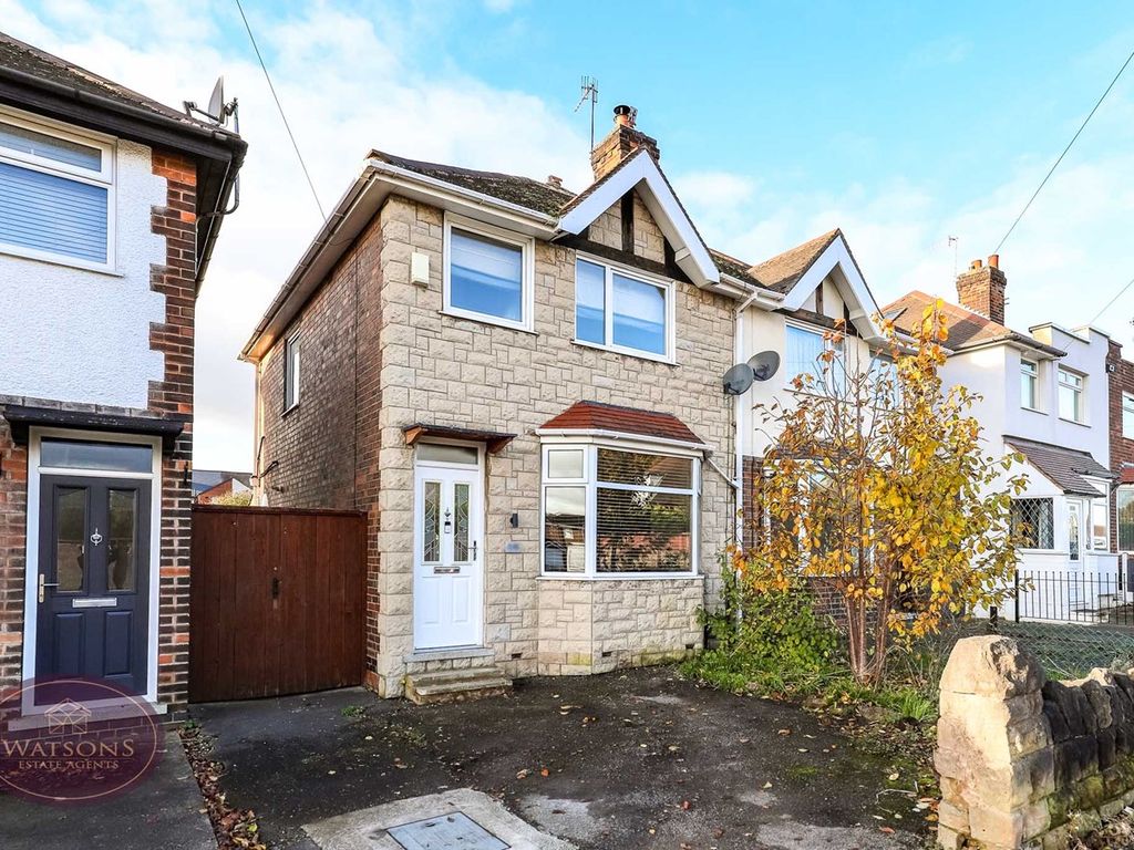 3 bed semidetached house for sale in St Albans Road, Nottingham NG6, £