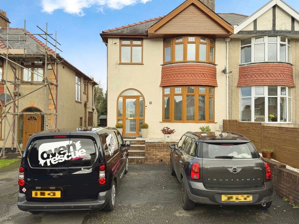 3 bed semidetached house for sale in Lon Pen Y Coed, Cockett, Swansea