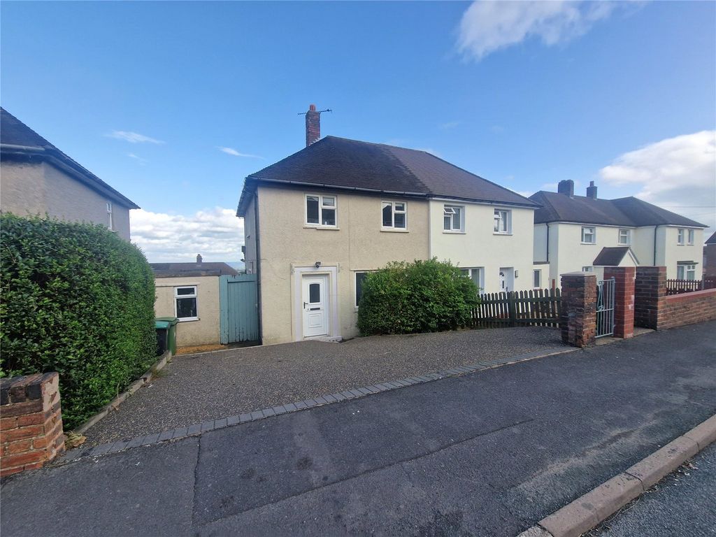 2 bed semidetached house for sale in Cheshire View, Brymbo, Wrexham
