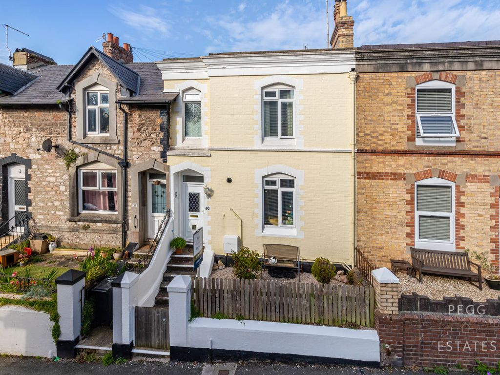 2 bed terraced house for sale in Road, Torquay TQ1, £180,000