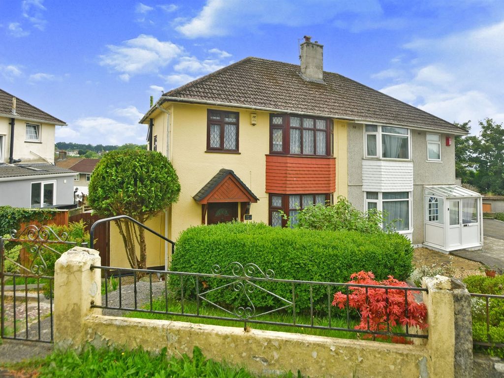 3 bed semidetached house for sale in Bodmin Road, Crownhill, Plymouth