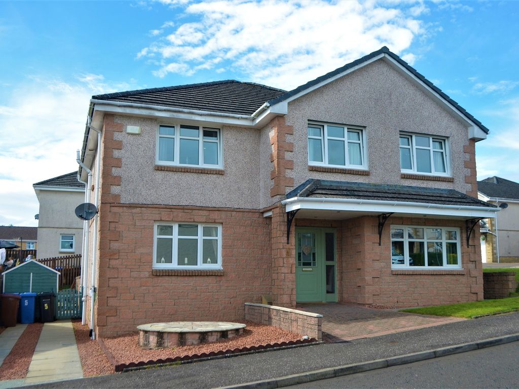 4 bed detached house for sale in Perrays Court, Dumbarton, West