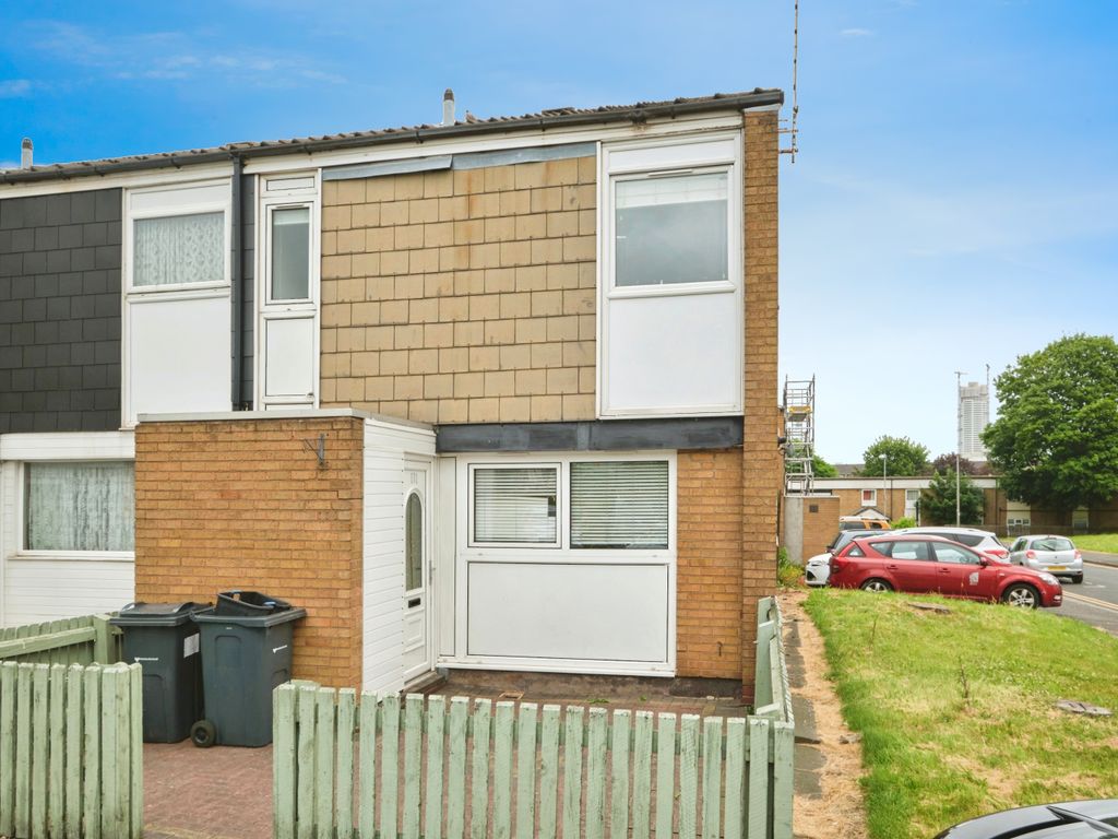 3 bed end terrace house for sale in Rodney Close, Birmingham B16, £