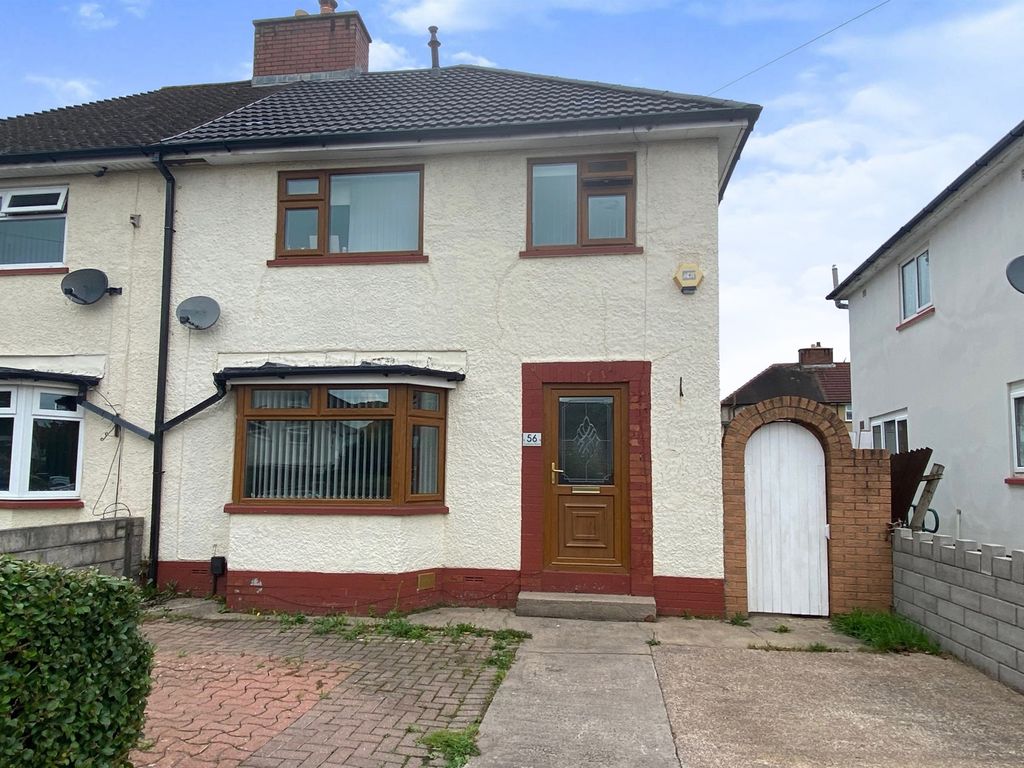 3 bed semidetached house for sale in Camrose Road, Ely, Cardiff CF5