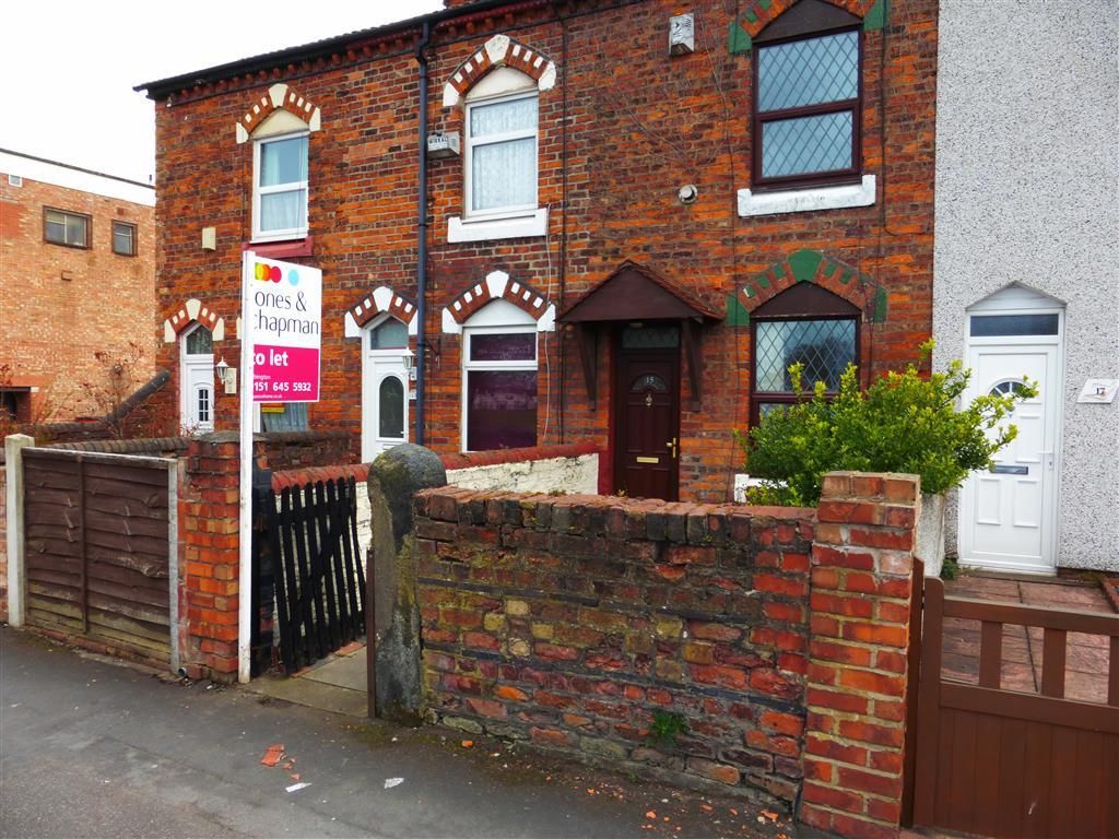 2 bed terraced house to rent in Grove Street, New Ferry, Wirral CH62, £