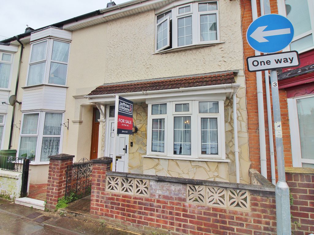2 bed terraced house for sale in Shearer Road, Portsmouth PO1, £210,000