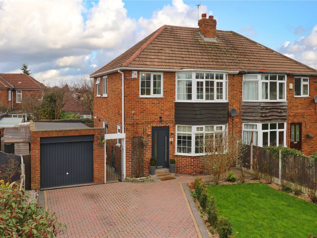 3 bed semidetached house for sale in Cookridge Drive, Cookridge, Leeds