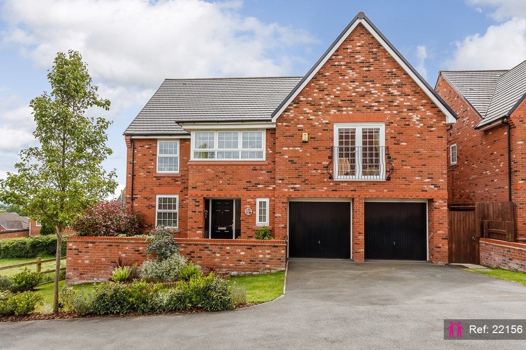 5 bed detached house for sale in Greenfields Lane, Malpas SY14, £