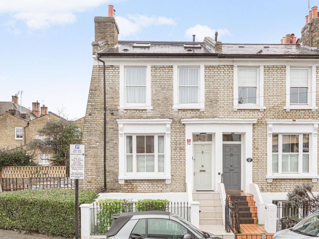 4 bed end terrace house for sale in Avalon Road, Fulham Broadway SW6, £