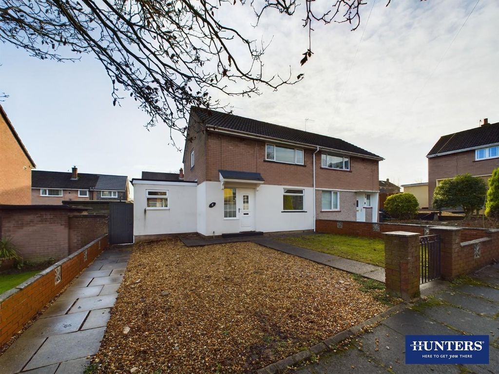 2 bed semidetached house for sale in Kentmere Grove, Carlisle CA2, £