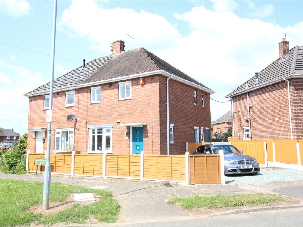 2 bed semidetached house for sale in Wyndham Road, Blurton, Stoke On