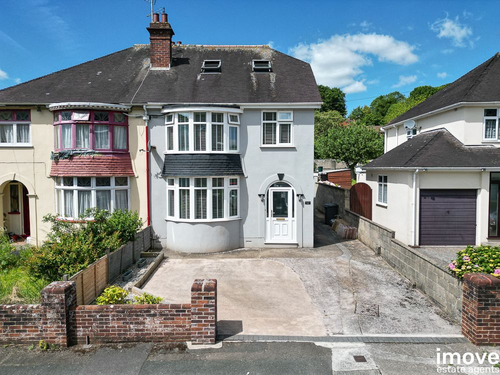 4 bed semidetached house for sale in Summerfield Road, Torquay TQ2, £