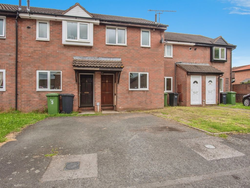 2 bed terraced house for sale in Asquith Close, Hereford HR4, £190,000