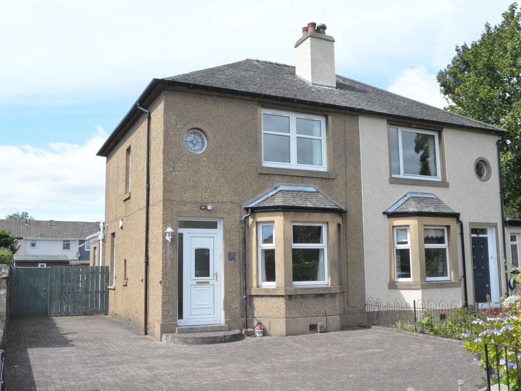 2 bed semidetached house for sale in Burnhead Road, Larbert