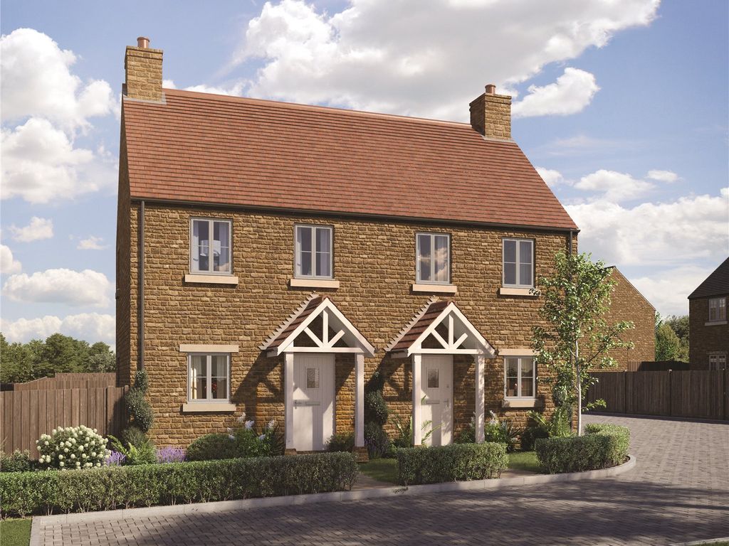 New home, 2 bed semidetached house for sale in Clifton Gate, Deddington, Banbury, Oxfordshire