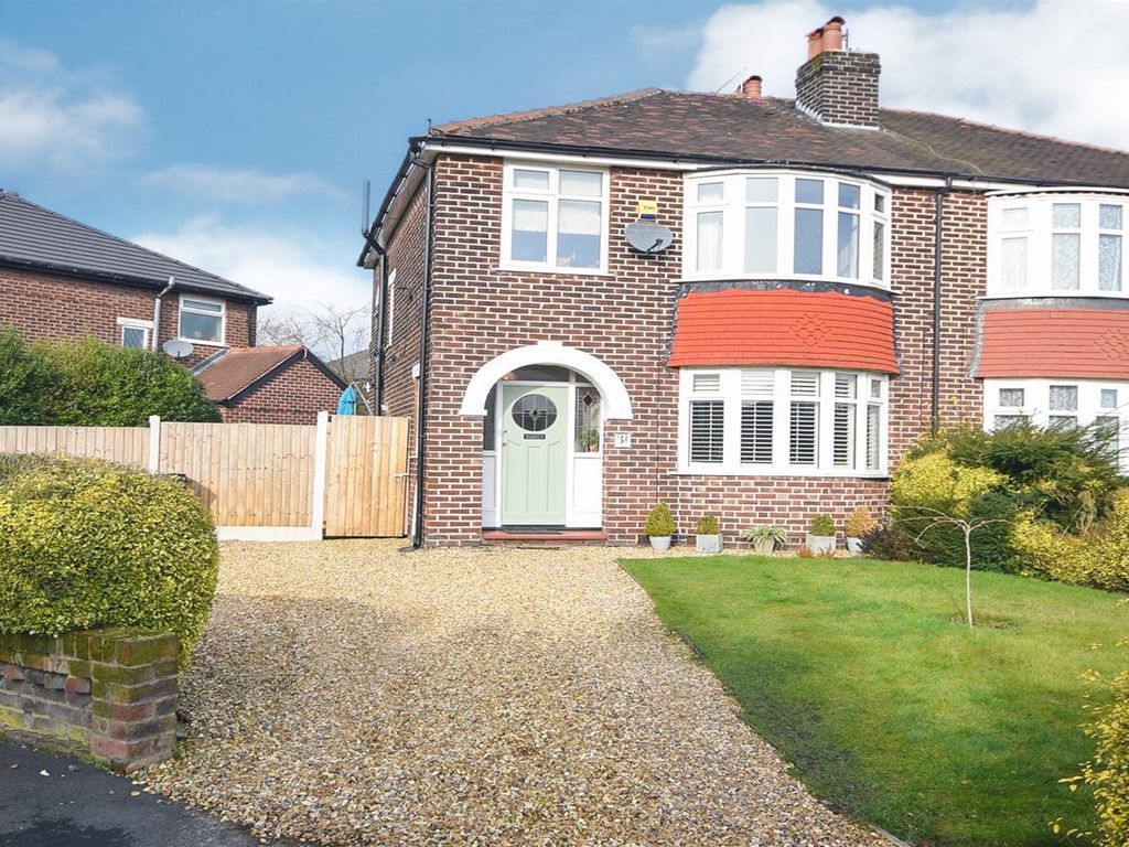 3 bed semidetached house for sale in Pendlebury Road, Gatley, Cheadle
