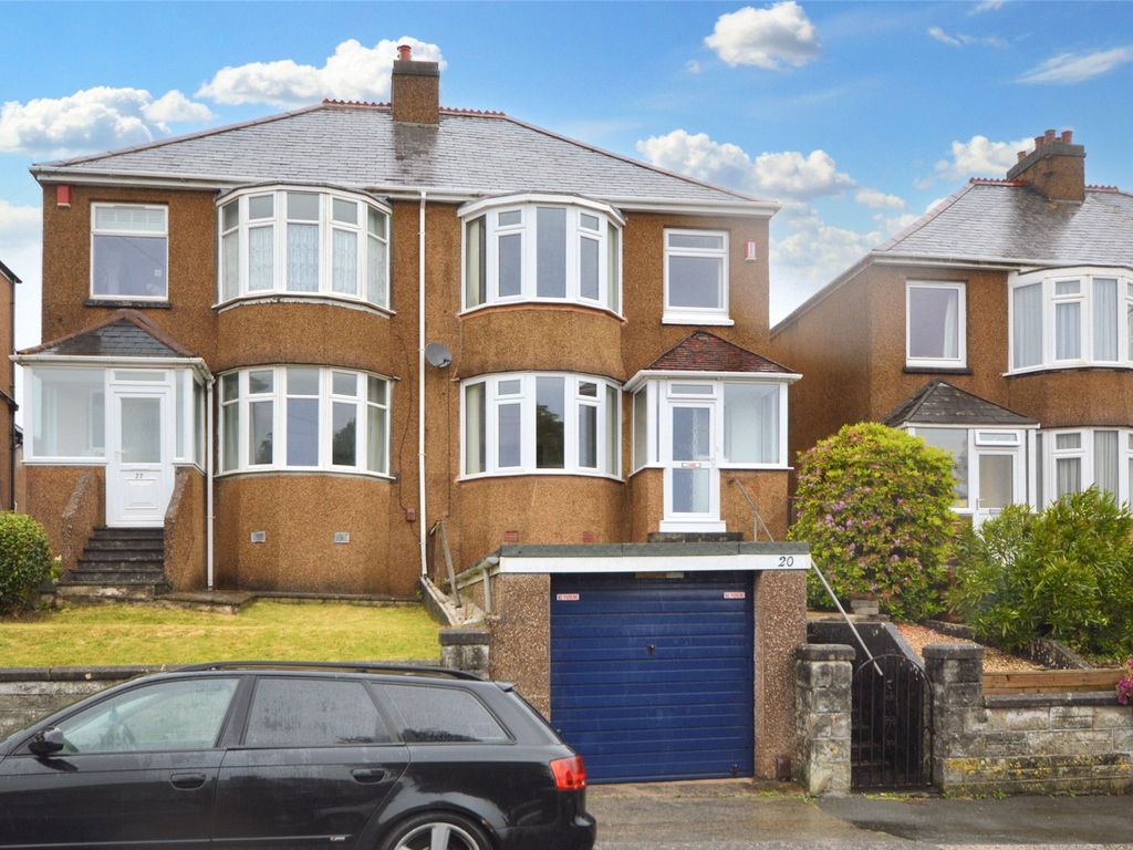 3 bed semidetached house for sale in Normandy Way, Plymouth, Devon PL5