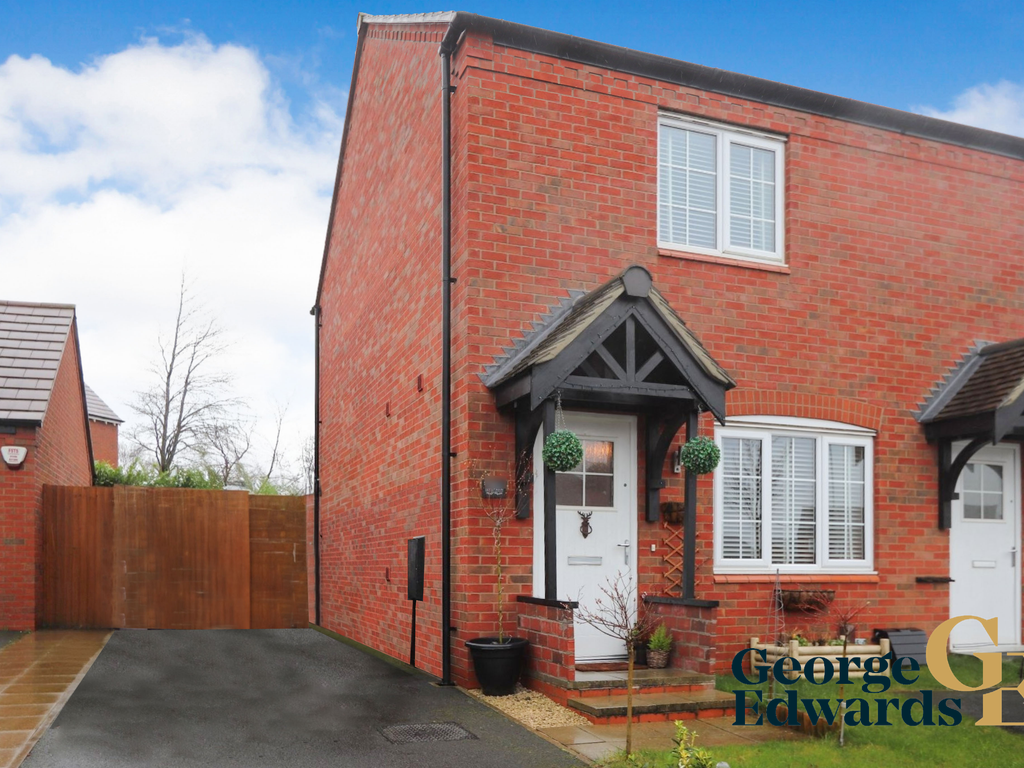 2 bed semidetached house for sale in Clover Lane, AshbyDeLaZouch