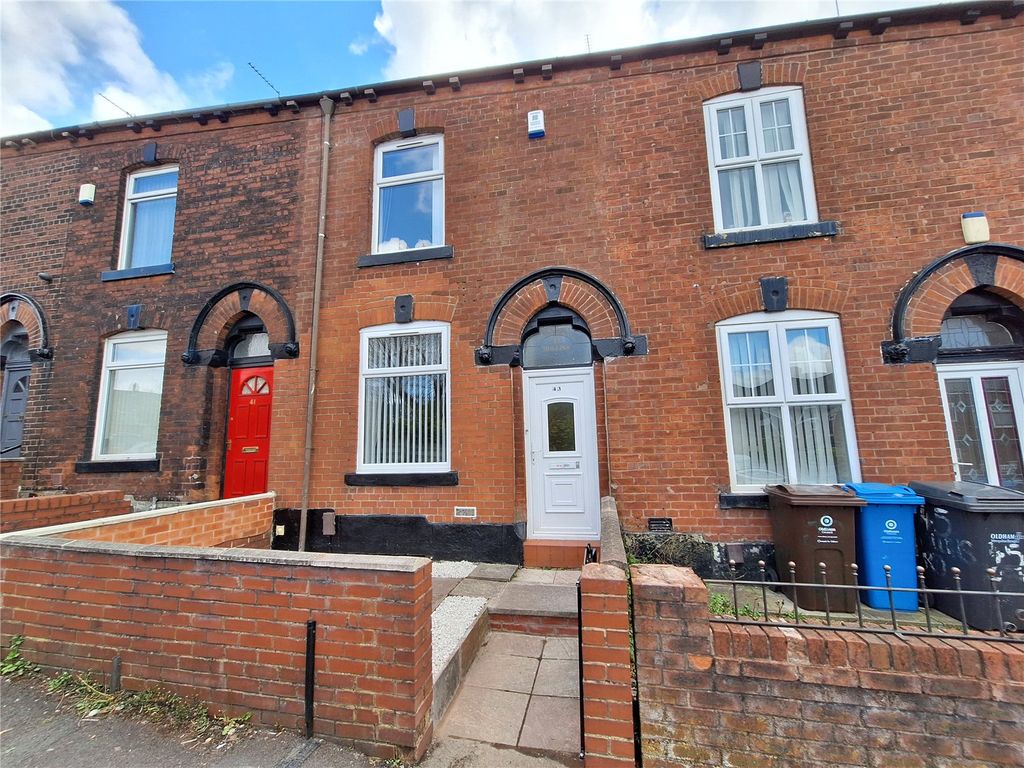 2 bed terraced house for sale in Hollins Road, Oldham, Greater