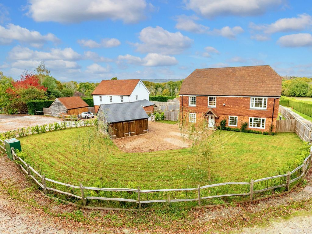 5 bed detached house for sale in Shepherds Hill, Colemans Hatch TN7, £