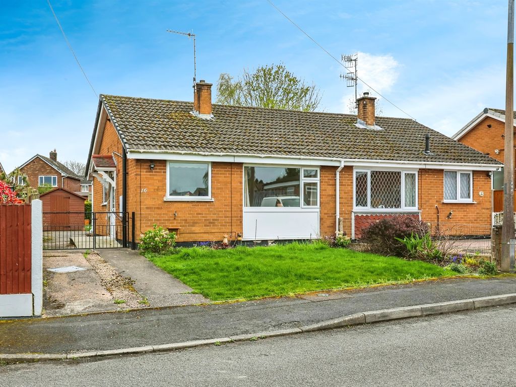 2 bed semidetached bungalow for sale in Grenville Drive, Ilkeston DE7