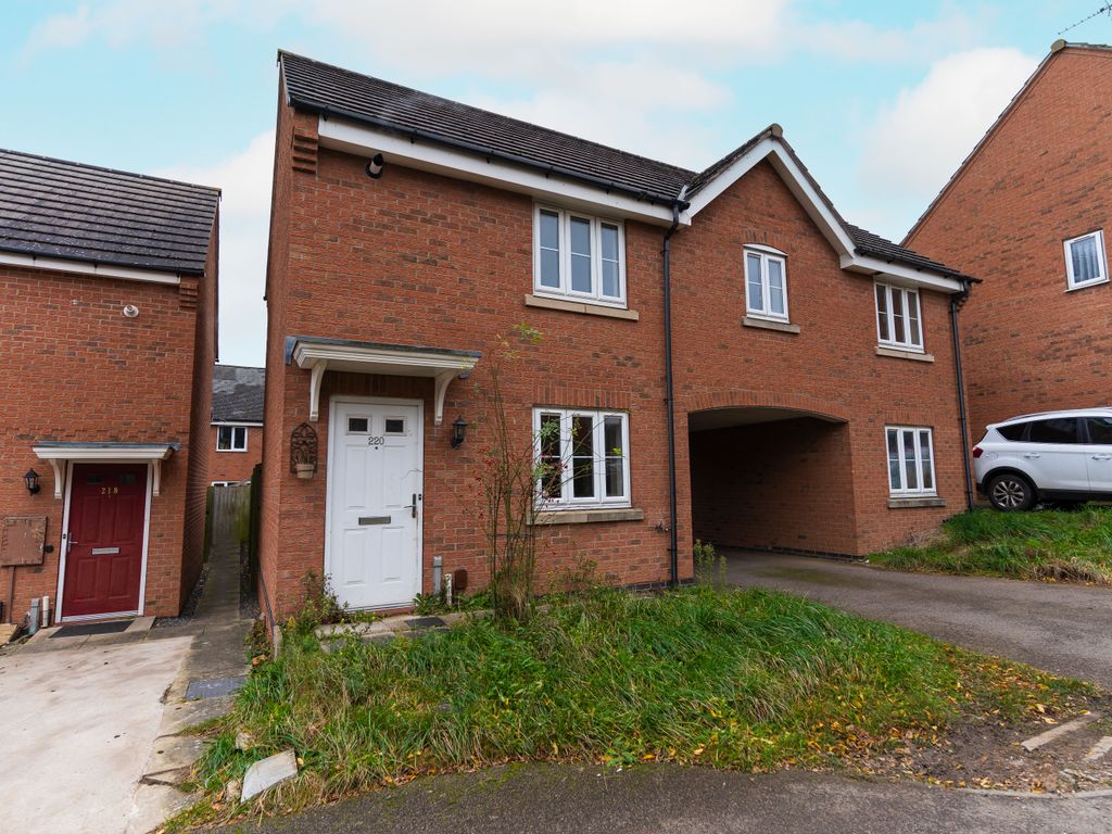 3 bed semidetached house for sale in Sandhills Avenue, Leicester LE5