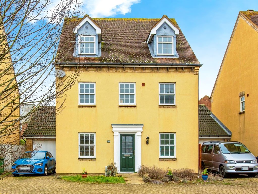 5 bed detached house for sale in Brookfield Way, Lower Cambourne