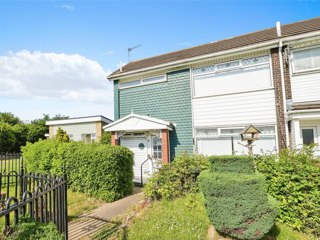 3 bed end terrace house for sale in Stevenage Close, Thornaby, StocktonOnTees, Durham TS17, £