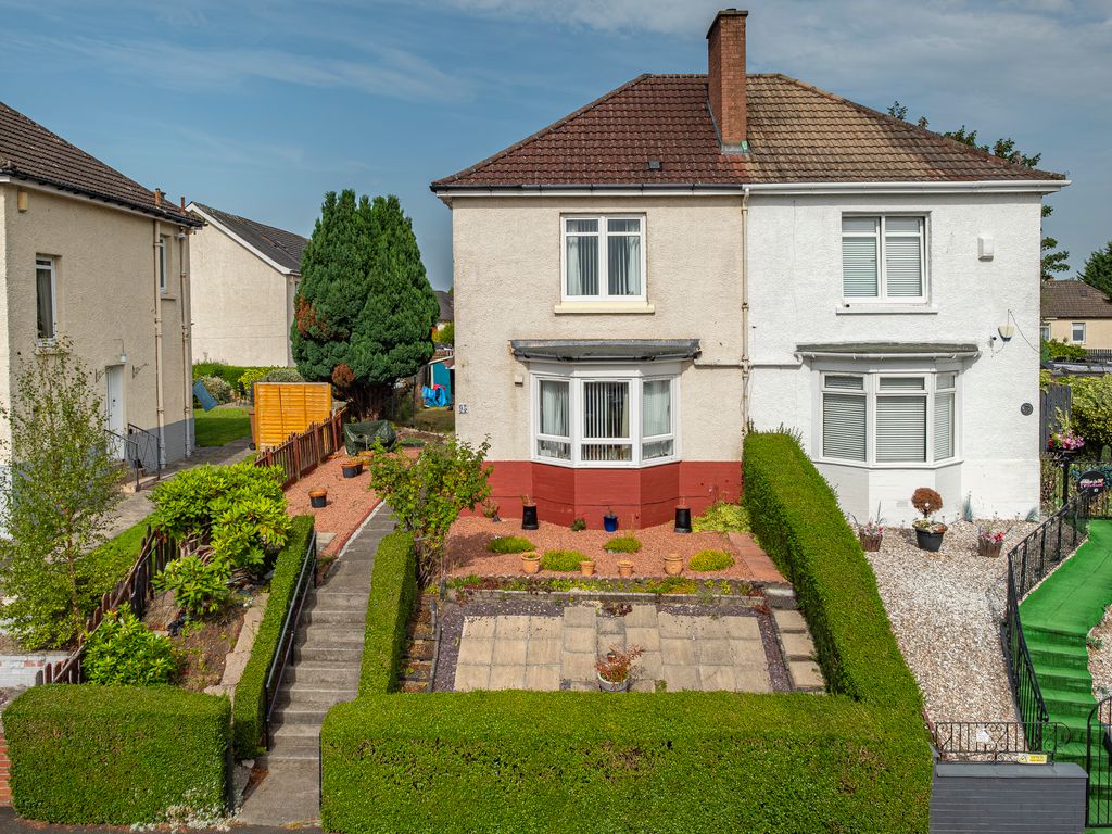 2 bed semidetached house for sale in Gelston Street, Glasgow G32, £