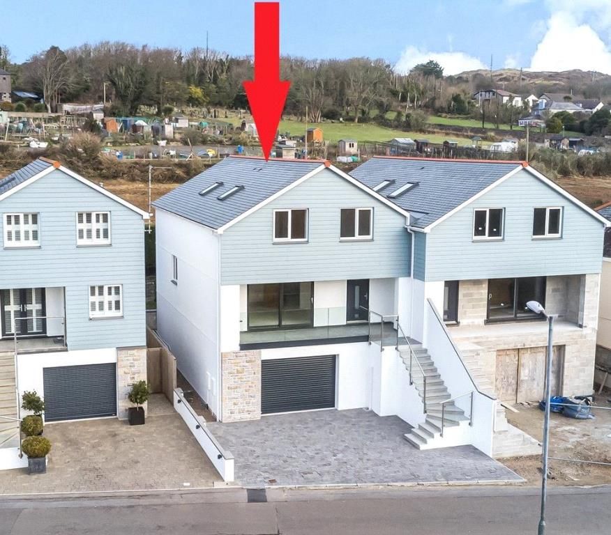 New home, 4 bed semidetached house for sale in Glebe Row, Phillack