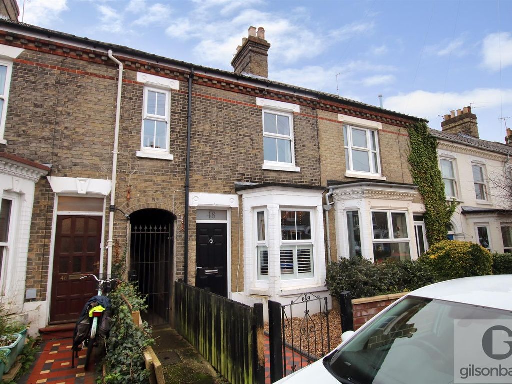 3 bed terraced house for sale in Cardiff Road, Norwich NR2, £350,000