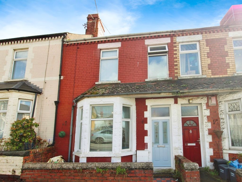 3 bed terraced house for sale in Wyndham Street, Barry CF63, £220,000