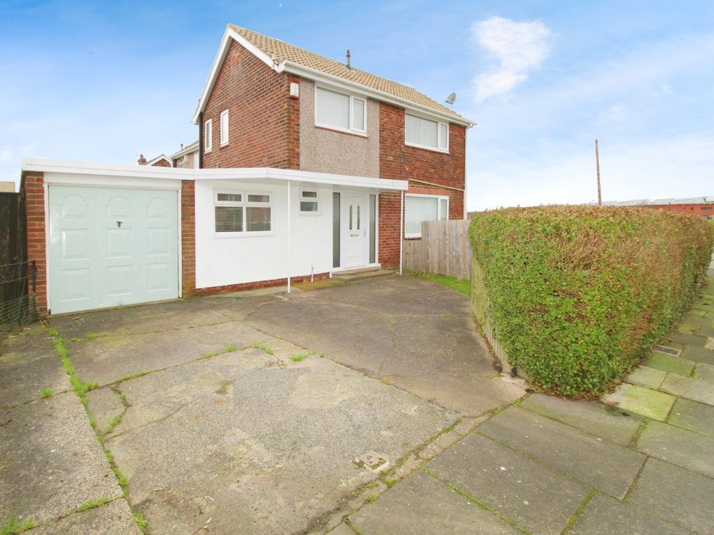 2 bed semidetached house for sale in Monkdale Avenue, Blyth NE24, £