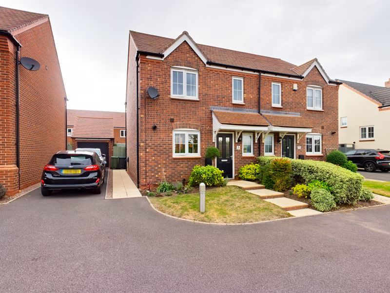 3 bed semidetached house for sale in Hodgson Road, Shifnal, Shropshire