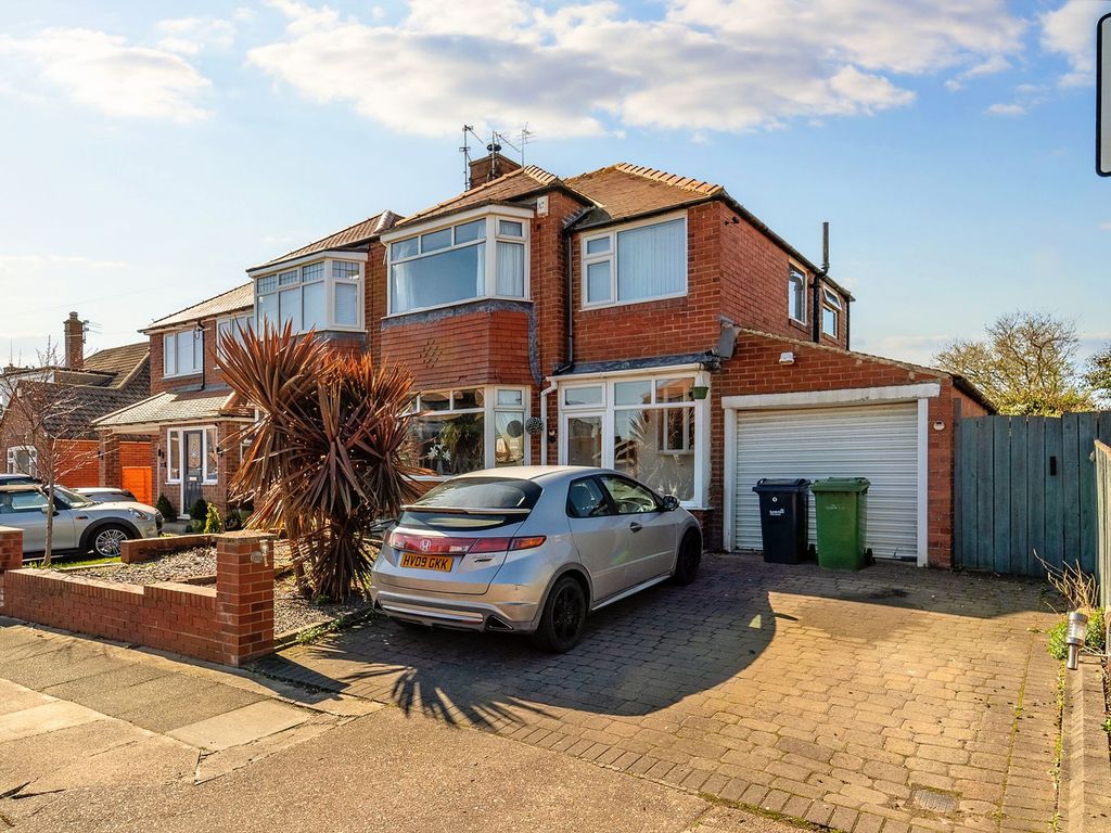 3 bed semidetached house for sale in Farndale Avenue, Sunderland SR6