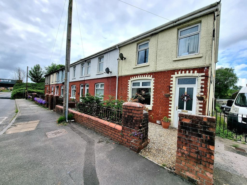 3 bed end terrace house for sale in Gasworks Terrace, Brynmenyn