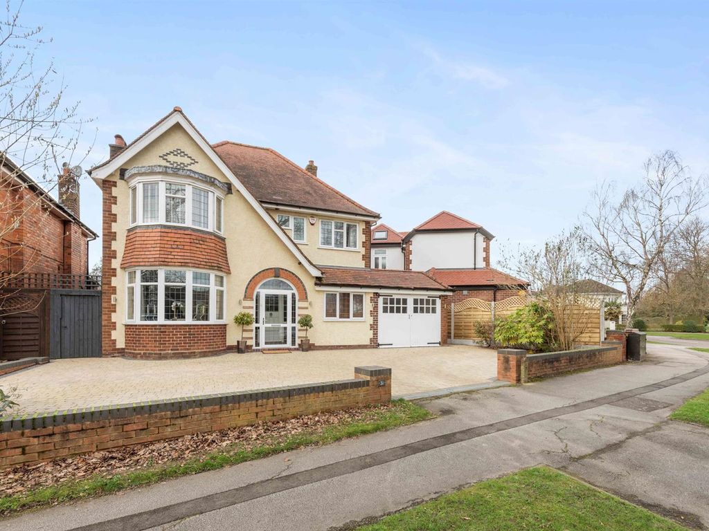 4 bed detached house for sale in Marsh Lane, Solihull B91, £850,000