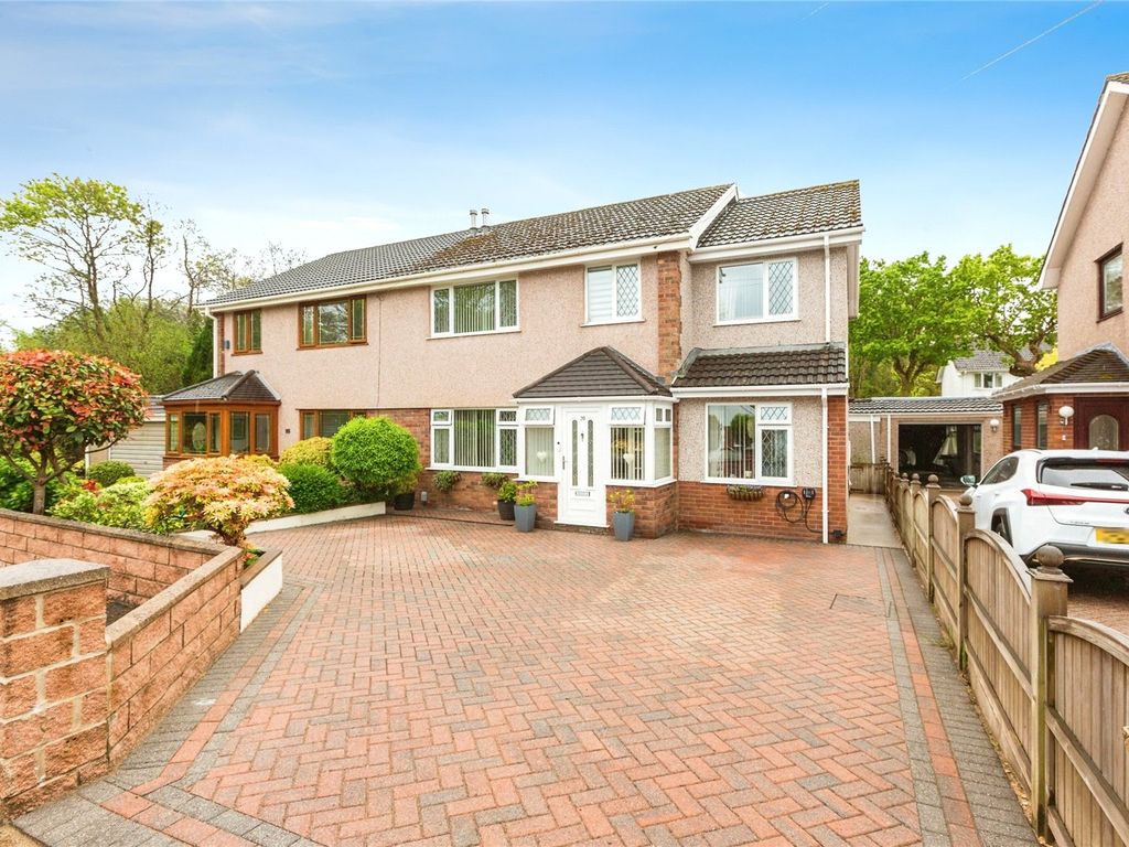 4 bed semidetached house for sale in Brookside, Swansea, West