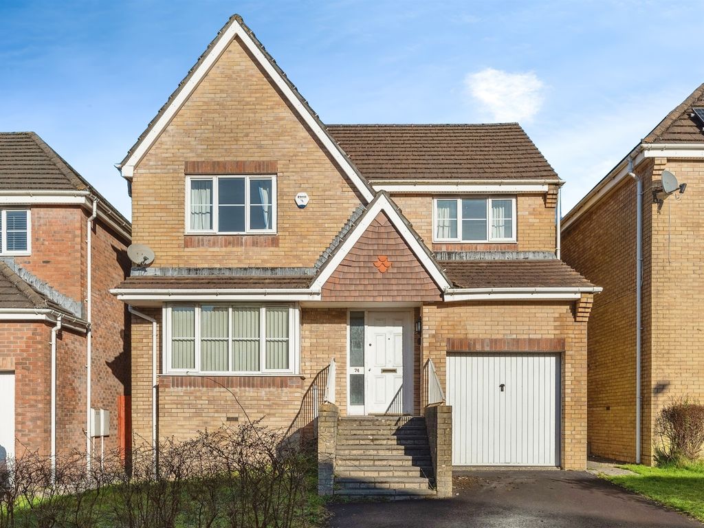 4 bed detached house for sale in Meadow Rise, Townhill, Swansea SA1, £