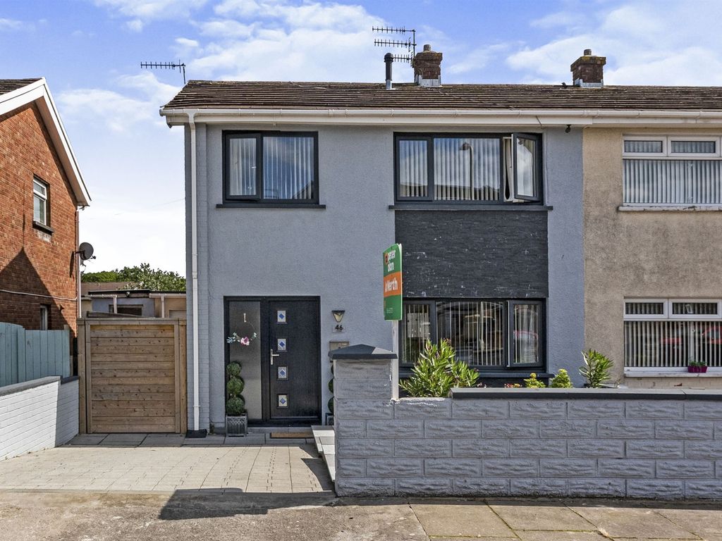 3 bed semidetached house for sale in Ynysteg, Tondu, Bridgend CF32